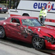 Illustration for article titled Day-old Mercedes SLS AMG crashes into bus
